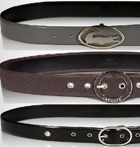 Kvalitní módní doplněk Lacoste / Lacoste pásky (http://www.luxurymag.cz)